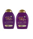 OGX Thick & Full Biotin & Collagen Shampoo & Conditioner Set 13 Fl Oz (Pack of 2) - Purple - Buy Online on SooperMarket.com