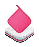 URAQT 6 Pack Face Cloths Make Up Remover 7.87 * 7.87in Soft Microfibre Face Wipes for Reusable Makeup Remover Cloth Washable Ultra Soft Facial Cleansing Wipe Cloths (Multi-Color) 6 Pcs-multi-colored - Buy Online on SooperMarket.com