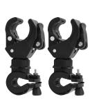 Bike Flashlight Holder - 2 Pack Universal Mount with 360 Rotation for Cycling & Riding - Buy Online on SooperMarket.com