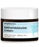 Retinol Cream for Face - 2.5% Anti-Aging Moisturizer with Vitamin E & Hyaluronic Acid | Hydrating Night Cream - 1.7 Oz - Buy Online on SooperMarket.com