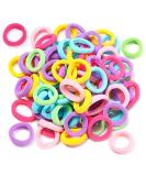 Rpanle 100 pieces hair tie girl multicolor hair rubber tapes hair bands elastic hairdress hair rope horse tail hair band set for baby children (2.5cm*6mm) spring - Buy Online on SooperMarket.com