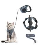 QKTYB Cat Dishes & Leash Set - Retractable Dog Leash & Cat Dishes for Kittens & Dogs (M Gray) - Perfect for Travel & Outdoor Adventures - Buy Online on SooperMarket.com