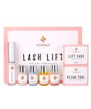 ICONSIGN Lash Lift Kit - Professional Salon Semi-Permanent Curling Eyelash Perm with Shields, Gel Pads, Brushes - Buy Online on SooperMarket.com