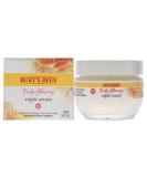 Burts Bees Truly Glowing Night Cream Unisex 1.8 oz  White (I0115908) - Buy Online on SooperMarket.com