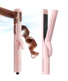 TYMO Airflow Styler Hair Straightener and Curler - Ionic Flat Iron Curling Iron in One, Ceramic Professional Curing Wand for Curls Waves with 360 Cool Air Vents - 5 Adjustable Temps & Dual Voltage - Buy Online on SooperMarket.com