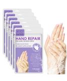 CCKULOOB Hand Mask 6 Pairs Super Hydrating Hand Mask Moisturizing Hand Mask that Enriched with Collagen Shea Butter and Vitamin-E to Revive Dry Rough and Cracked Skin (6 Lavender) 6 Packs Lavender - Buy Online on SooperMarket.com