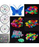 170 Pieces Bike Wheel Spokes Bicycle Spoke Beads Clip Kids Bike Decoration Accessories - Buy Online on SooperMarket.com