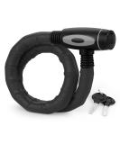 Dansi Tank Lock Bicycle - Theft Protection with 2 Keys | Secure Bike Lock for E-Bikes & More | 18 x 850 mm - Buy Online on SooperMarket.com