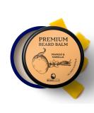 Beard Club Island Hopper Beard Balm - Mango & Vanilla Scent - Premium Organic Conditioner for Men - Shapes, Softens, and Prevents Itching - Natural Beard Wax - Buy Online on SooperMarket.com