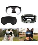 Ownpets Large Dog UV Sunglasses with 2 Magnetic Lenses - Windproof, Snowproof, and Protective Goggles for Long Snout Dogs - Green Frame - Buy Online on SooperMarket.com