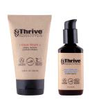 Thrive Clean & Calm Superplant Skin Care Set | Vegan Gift Set with Face Wash & Sensitive Face Balm | Made in USA - Perfect for Sensitive Skin - Buy Online on SooperMarket.com