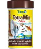 Tetra Min Crisps Fish Food Complete Fish Food for All Tropical Fish with Clean and Clear Water Formula 100 ml - Buy Online on SooperMarket.com
