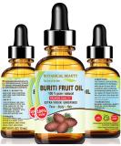 Buy Pure Brazilian Buriti Fruit Oil - Natural Virgin Cold Pressed Carrier Oil for Face Body Hair & Nails - 0.5 fl. oz by Botanical Beauty - International Shipping Available - Buy Online on SooperMarket.com