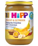 HiPP Organic Fruit & Grain Exotic Fruits with Couscous Pack of 6 (6 x 190g) - Buy Online on SooperMarket.com
