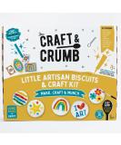 Craft & Crumb Little Artisans Baking & Decorating Kit - Bake & Craft Gift Set for Kids - & Up - Summer Activity for Children - with Pre-Measured Cookie Mix Icing Decorating Materials & Art Activity - Buy Online on SooperMarket.com