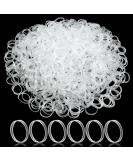 Hanyoushengvance Clear Elastic Hair Bands 1100 Mini Rubber Bands Soft Hair Elastics Ties Bands - Buy Online on SooperMarket.com