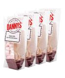 Danny's Hot Chocolate Spoons with Marshmallows - 4 x Large 50g Mighty Milk & Mallows Hot Chocolate Stirrer - Xmas Eve Box Fillers - Secret Santa Gifts - Hot Chocolate Sticks Mighty Milk & Mallows Spoons 4 Count (Pack of 1) - Buy Online on SooperMarket.com