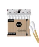 Cotton Swabs 100 Biodegradable Bamboo Sticks with Soft Cotton Heads | Eco-Friendly Candore - Buy Online on SooperMarket.com