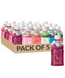 Mogu Mogu Real Fruit Juice with Nata De Coco 320ml - 5 Bottles Random Flavours - Buy Online on SooperMarket.com