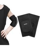 ONTYZZ Elbow Pads with Thicken Sponge Padding Breathable Stretchy Cotton Elbow Pads for Kids Child Girls Boys Teens Youth Women Black - Buy Online on SooperMarket.com