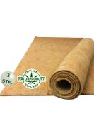 Natural thing 2 rodent mats made of 100% hemp 100 x 50cm - suction -strong dust -free & protective i high -quality hemp mats for rodent i ideal floor cover for cages of rodents 2 pieces - Buy Online on SooperMarket.com