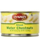 Dynasty Canned Sliced Water Chestnuts, 8 Ounce (Pack of 12) - Buy Online on SooperMarket.com