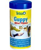 Tetra Guppy Mini Flakes Fish Feed - Nutrient-Rich Flake Food for Guppies 250ml (75g) - Balanced Diet for Healthy Fish - Buy Online on SooperMarket.com