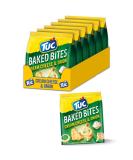 TUC Baked Bits Cream Cheese & Onion 6x110g | Salzb ck Mini-Cracker Large Pack | Sour Cream & Onion Flavor - Buy Online on SooperMarket.com
