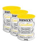 Cornflour 3 Pack Quality Long Life Bundle Containing 3 150g Stay Fresh Packs of Borwicks Cornflour - Buy Online on SooperMarket.com