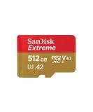SanDisk 512GB Extreme microSDXC UHS-I Memory Card with Adapter - Up to 190MB/s, C10, U3, V30, 4K, 5K, A2, Micro SD Card - SDSQXAV-512G-GN6MA 512GB Memory Card Only - Buy Online on SooperMarket.com