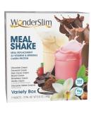 WonderSlim Meal Replacement Shake Variety Pack - 24 Vitamins  Minerals 15g Protein (7ct) Variety Pack 7 Count (Pack of 1) - Buy Online on SooperMarket.com