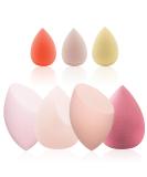 7 PCs Multi-Colored Makeup Sponge Set - Beauty Blenders & Mini Sponges for Flawless Foundation & Cream Application | International Shipping - Buy Online on SooperMarket.com