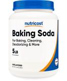 Nutricost Baking Soda 5 lbs - Baking, Cleaning, Deodorizing & More - Buy Online on SooperMarket.com
