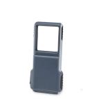 Carson PO-25 MiniBrite LED Lighted Pocket 3x Magnifier | Grey | Built-in Sliding Lens Cover | 2.0 x 0.6 x 4.5 inches - Buy Online on SooperMarket.com