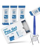 Poesie Poo Urine Powder for Camping Outdoor Recreation Portable Toilet Absorbent Gel 25 Packets - Buy Online on SooperMarket.com