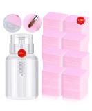 Saviland 1080PCS Lint Free Nail Wipes with Pump Dispenser - Professional Soak Off Gel Nail Polish Remover - Buy Online on SooperMarket.com