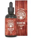 Viking Revolution Beard Oil Conditioner - All Natural Sandalwood Scent with Argan  Jojoba Oils - Softens  Strengthens Beards and Mustaches for Men (Sandalwood 1 Pack) 1 Ounce (Pack of 1) - Buy Online on SooperMarket.com