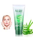 200 ML Organic Aloe Vera Gel | Hydrating Face & Body Moisturizer | For Dry Skin, Sunburn & Acne Relief - Buy Online on SooperMarket.com
