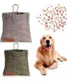 Deliciency Dog Elder Leader - Free-Handed Training with Automatic Closure | Small Forage Bags & Carabiners | 2 Pack Puppy Treats for Dogs - Buy Online on SooperMarket.com