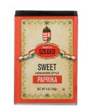 Pride of Szeged Sweet Paprika Powder, Hungarian Style Seasoning Spice, Deep Red, 4 oz. Tin, 1-Count - Buy Online on SooperMarket.com