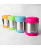 Mummy Cooks Insulated Children's Food Flask 300ml (Pink) | Free Stickers - Buy Online on SooperMarket.com