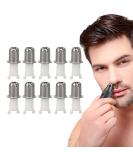 10-Pack Universal Nose Hair Cutter Replacement Heads - 360 Rotatable Blades for Earring & Nose Hair Trimmers - Buy Online on SooperMarket.com