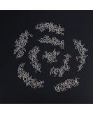 ROSENICE 500pcs Mini Screw Eye Pins for Jewelry Making and Crafting - Buy Online on SooperMarket.com
