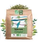 ORIGEENS ORGANIC YERBA MATE 1Kg | Yerba Mate Tea unsmoked Leaf without stems not powdery | Energy and Detox Drink 1 kg (Pack of 1) - Buy Online on SooperMarket.com