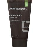 Buy Every Man Jack Unscented Cream Shave 1.5 Fl Oz - International Shipping Available - Buy Online on SooperMarket.com