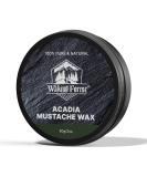 Waking Forest Mustache Wax for Men - Strong Hold Sandalwood Beard Wax All Natural Ingredients 2oz | Train Tame & Style Your Moustache - Buy Online on SooperMarket.com