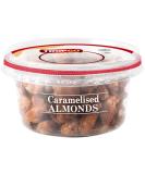 Tropgo Caramelised Almonds 180g - Sweet Nuts in a Resealable and Recyclable Nut Tub - Wholesome Trail Mix with Fibre Protein and Essential Minerals - Healthy Nuts for All Ages - Buy Online on SooperMarket.com