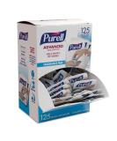 PURELL SINGLES Advanced Hand Sanitizer Gel, Fragrance Free, 125 Count Single-Use Travel-Size Packets - 9620-12-125EC - Buy Online on SooperMarket.com