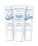 BERGMAN KELLY Travel Size Lotion (1 fl oz 100 PK White Tea) Delight Your Guests with a Revitalizing and Refreshing Body Lotion Quality Mini and Small Size Guest Hotel Toiletries in Bulk 1 Fl Oz (Pack of 100) - Buy Online on SooperMarket.com