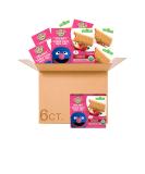 Earth's Best Organic Sesame Street Sunny Days Toddler Snack Bars, Strawberry, 7 Count (Pack of 6) - Buy Online on SooperMarket.com